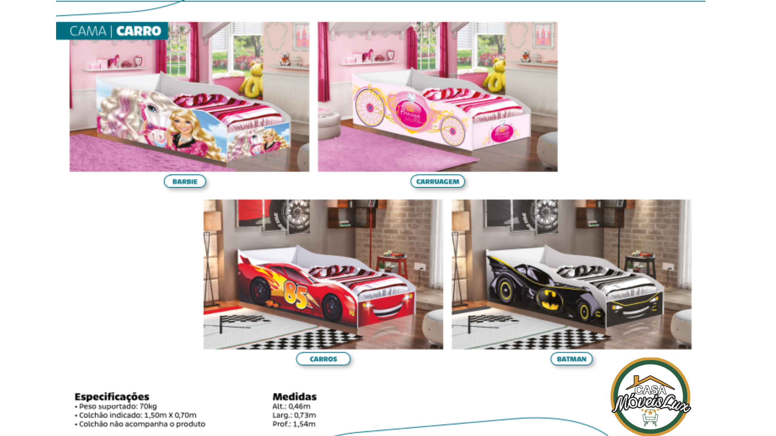 CAMA CARRO