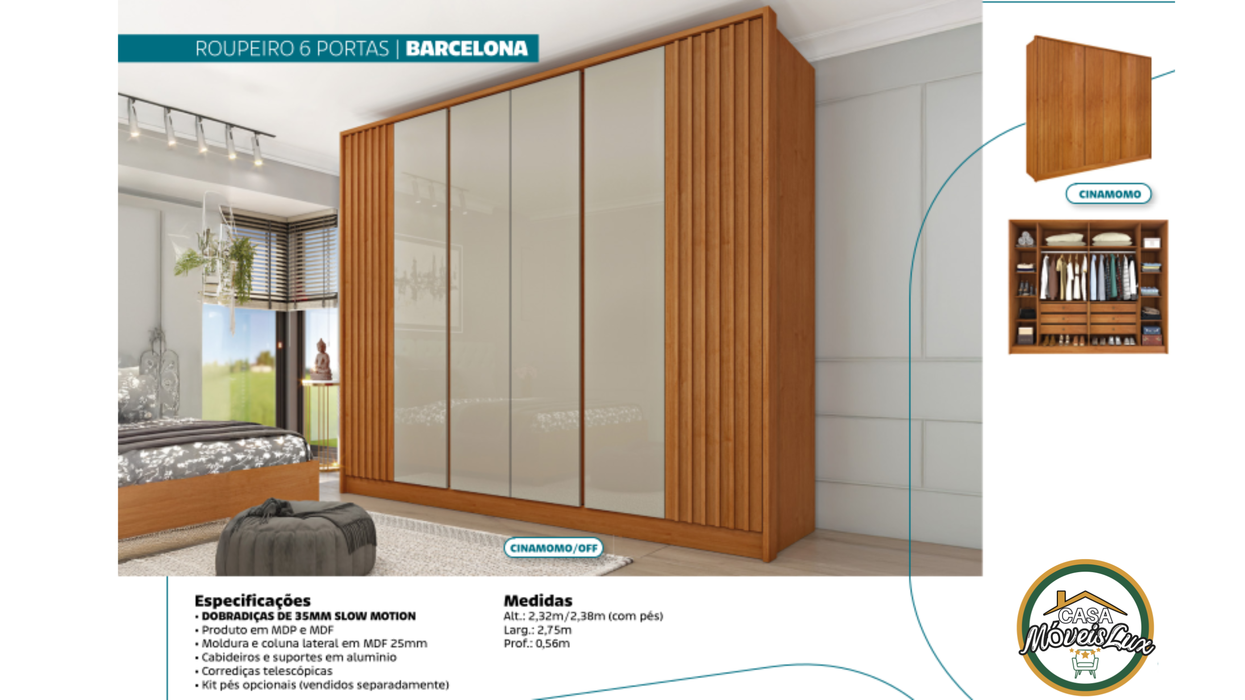 ROUPEIRO 6 PORTAS BARCELONA